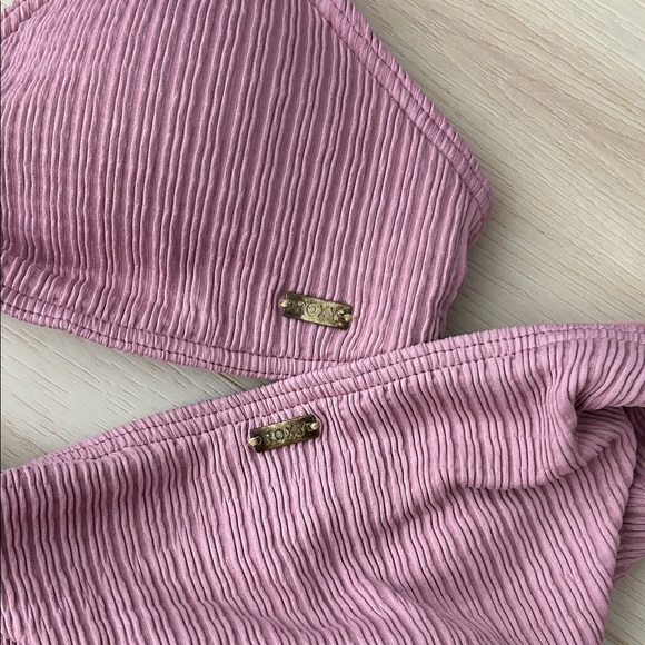 🌺Like New Roxy Ribbed Bikini Set - Picture 5 of 6